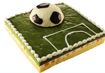 サッカーフィールド　３Ｄ・立体ケーキ