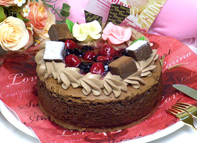 チョコレートケーキ チョコ好きのための誕生日ケーキ Happy Birthday Project