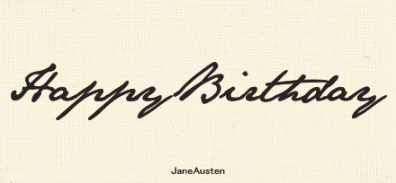 Jane Austen フォント