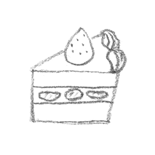 ショートケーキのイラスト 無料で使える 誕生日のフリー素材 商用利用 加工可 Happy Birthday Project