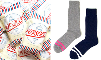 ランキング7位 靴下「POP SOCKS（ポップソックス）2足セット」男が欲しい！バレンタインプレゼント