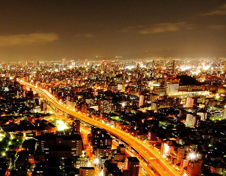 ホテル大阪ベイタワー 夜景 ホテル大阪ベイタワー 夜景