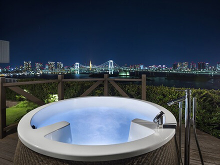 ホテル日航東京 夜景 ヒルトン東京お台場 ホテル日航東京 夜景