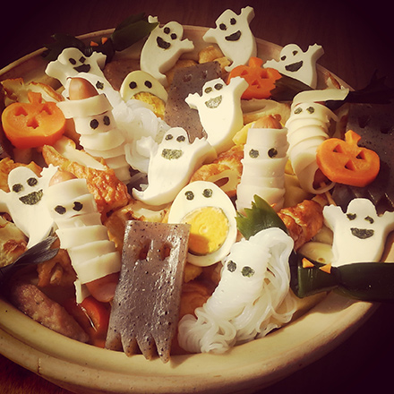 ハロウィンおでん　面白料理