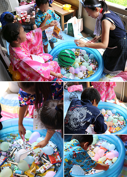 お菓子すくい　夏祭り・縁日　アクティビティ　お誕生会　キッズパーティー