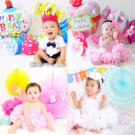 1歳のお誕生日フォトブースセット