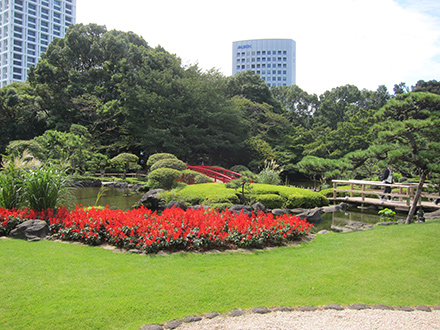 ホテルニューオータニ　日本庭園の写真