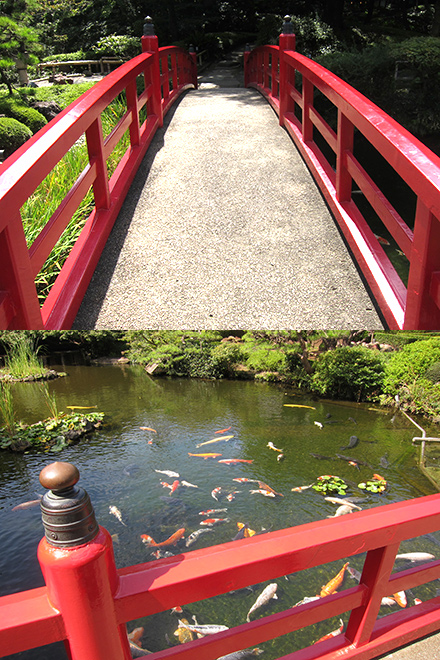 ホテルニューオータニ　日本庭園の写真