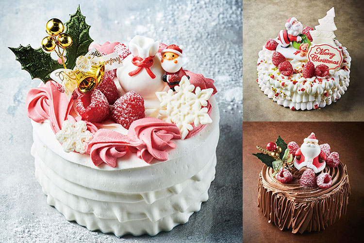 アニバーサリーのクリスマスケーキ