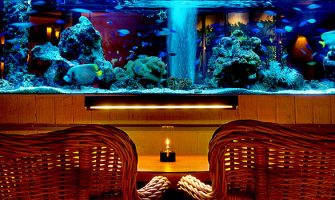 アクアリウムのあるバー＆レストラン〜まるで水族館のような素敵な空間！