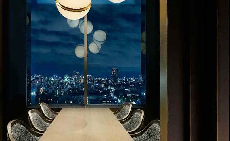 BALCON TOKYO／三井ガーデンホテル六本木プレミア　個室　夜景