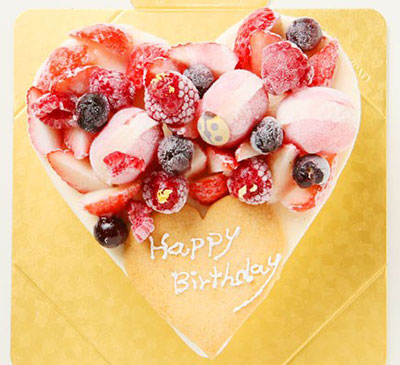ハートのケーキ ハートがモチーフの可愛いケーキ Happy Birthday Project