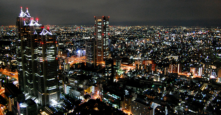 新宿の夜景