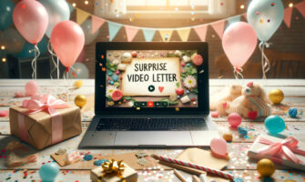 ビデオレターのサプライズ