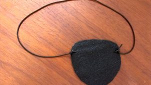 海賊の眼帯の作り方