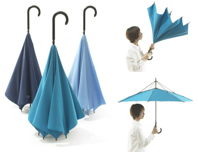 画期的！逆さまアンブレラ「UnBRELLA」