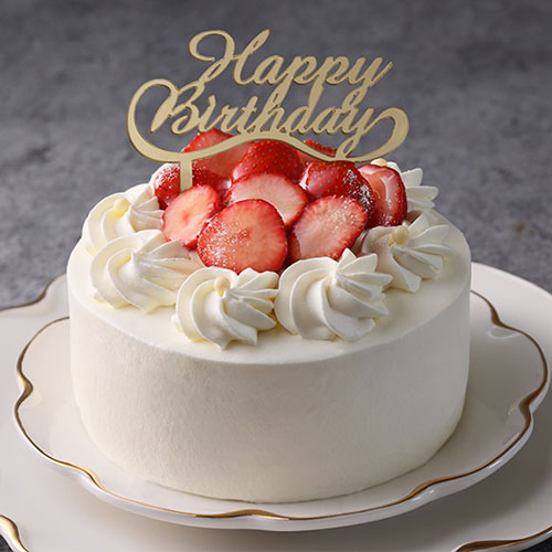 アンリシャルパンティエ　いちごのショートケーキ12cm　バースデー セット