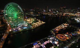 横浜ベイホテル東急の夜景