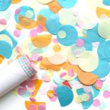 プッシュポップコンフェッティの作り方　紙吹雪のクラッカー