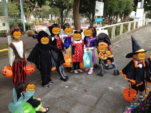 ハロウィンイベント　近所で楽しむ