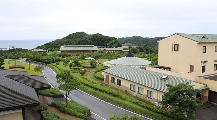 ブルーベリーヒル勝浦　外の景色