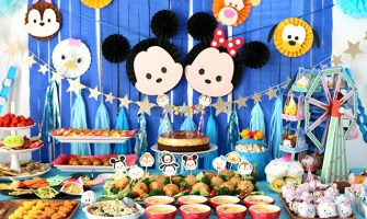 ディズニーツムツムをテーマにした誕生日パーティー演出