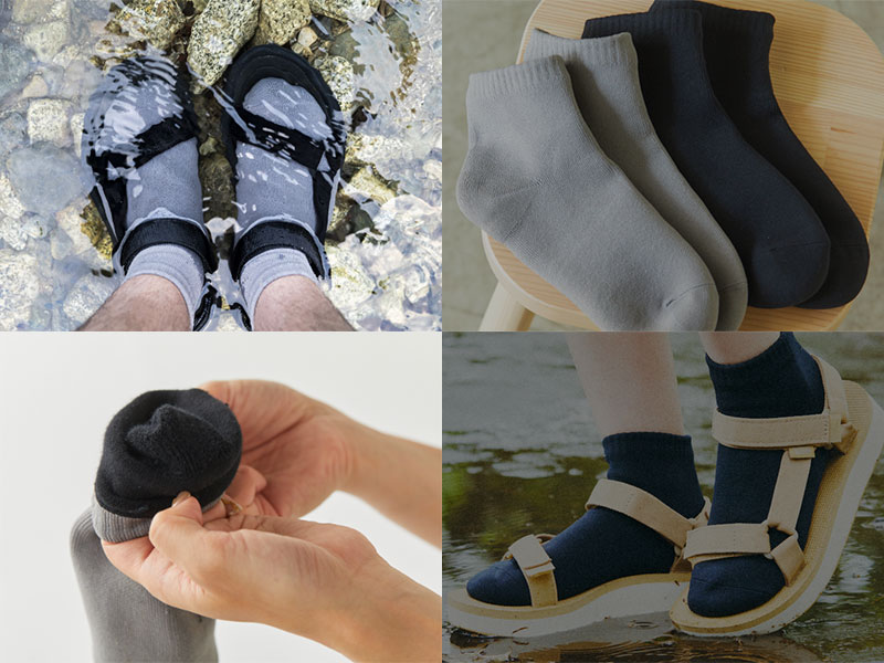 キャンプ好きに！完全防水の濡れない靴下「Waterproof Socks」