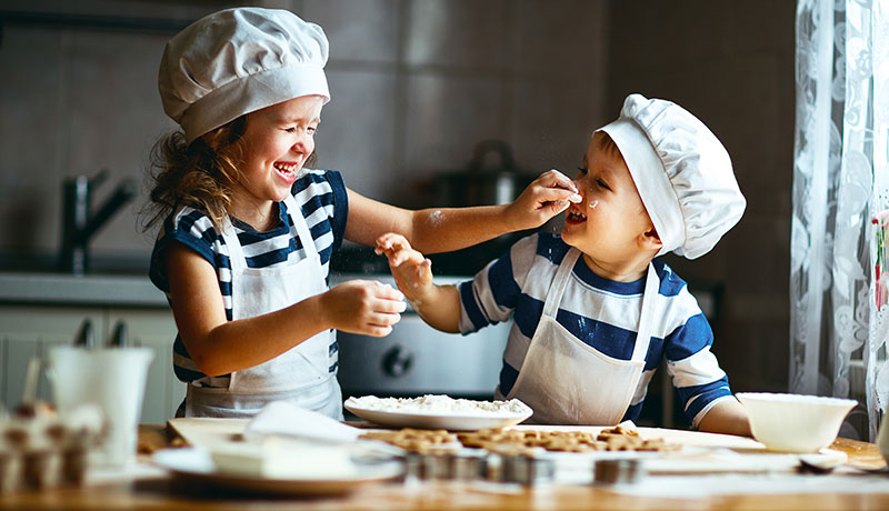 子供たちの手料理で父の日をお祝いする！