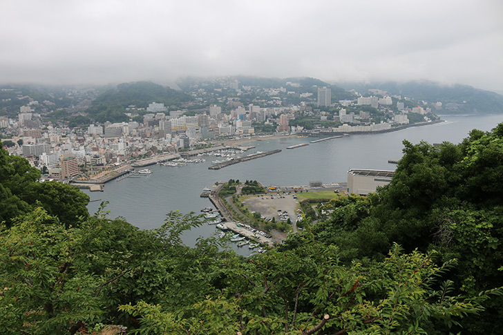 熱海城前から見える景色