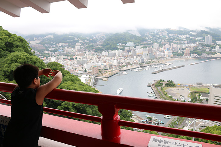 熱海城　展望台　風景