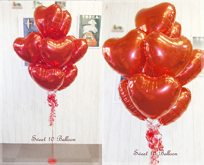 ハートバルーン　sweet 10 balloon