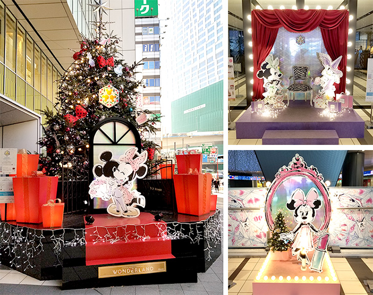 Shibuya Hikarie Christmas 2017 〜WONDERLAND Disney DREAM MOMENTSのフォトスポット