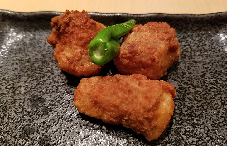  するり 吉祥寺店　コースランチ　【温菜】こだわりの唐揚げ