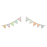 フラッグ/旗のイラスト | 無料で使える！誕生日のフリー素材(商用利用・加工可)