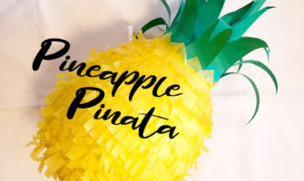 パイナップルピニャータの作り方〜トロピカル＆ハワイアンな夏のキッズパーティーに！