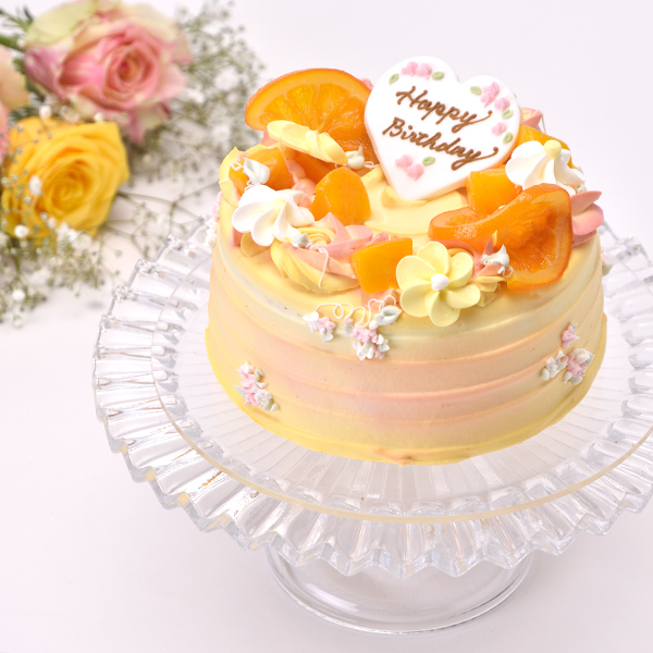 Lumiere du Soleil オレンジマンゴーの紅茶ケーキ　トロピカルケーキ