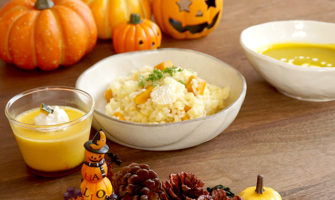 ハロウィンパーティに♪リゾット・スープ・プリン…かぼちゃ尽くしの簡単レシピ3選