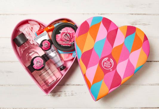 THE BODY SHOP ブリティッシュローズグレースハートギフト｜ボディケア