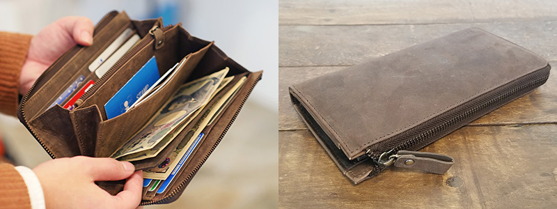 財布の中を整理整頓。使いやすさと収納にこだわり、自分自身で育てる財布「TIDY」