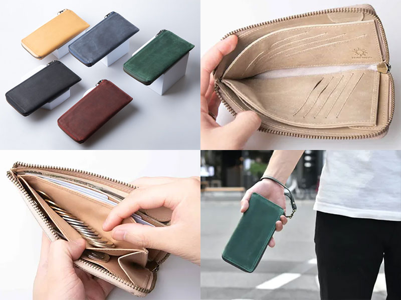 気が利く！薄く小さい長財布「TIDY SLIM」