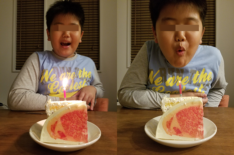 肉ケーキ　和牛サーロインケーキを実食