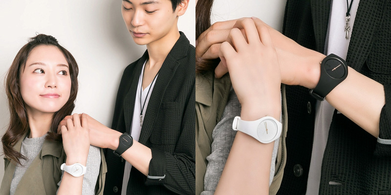 ICE-WATCH　ICE fil rouge deux　ペアウォッチ　着用イメージ