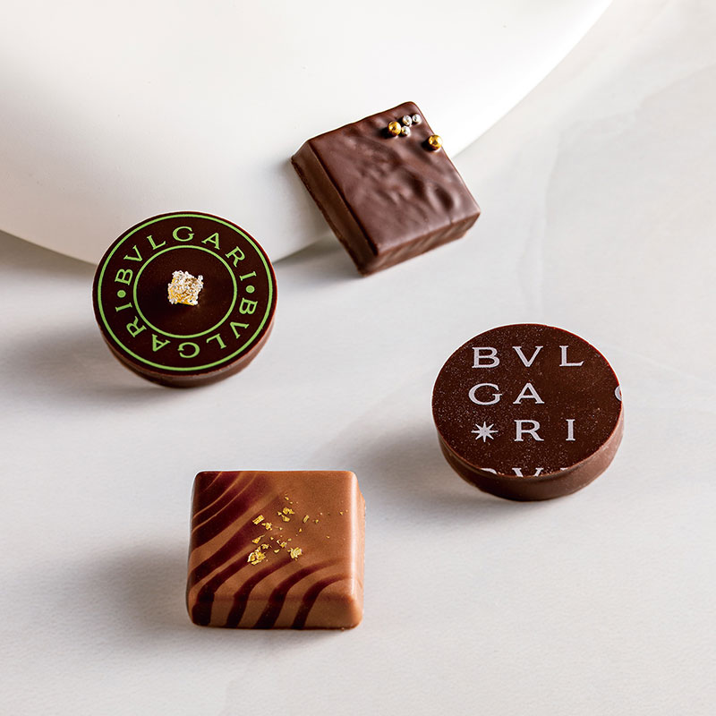 BVLGARI IL CIOCCOLATO／サン・ヴァレンティーノ2023　4個入り