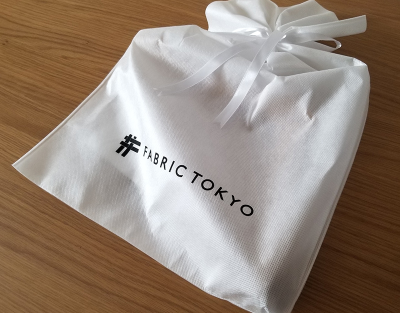 FABRIC TOKYOのオーダースーツ 5万円ギフトカード　商品レビュー