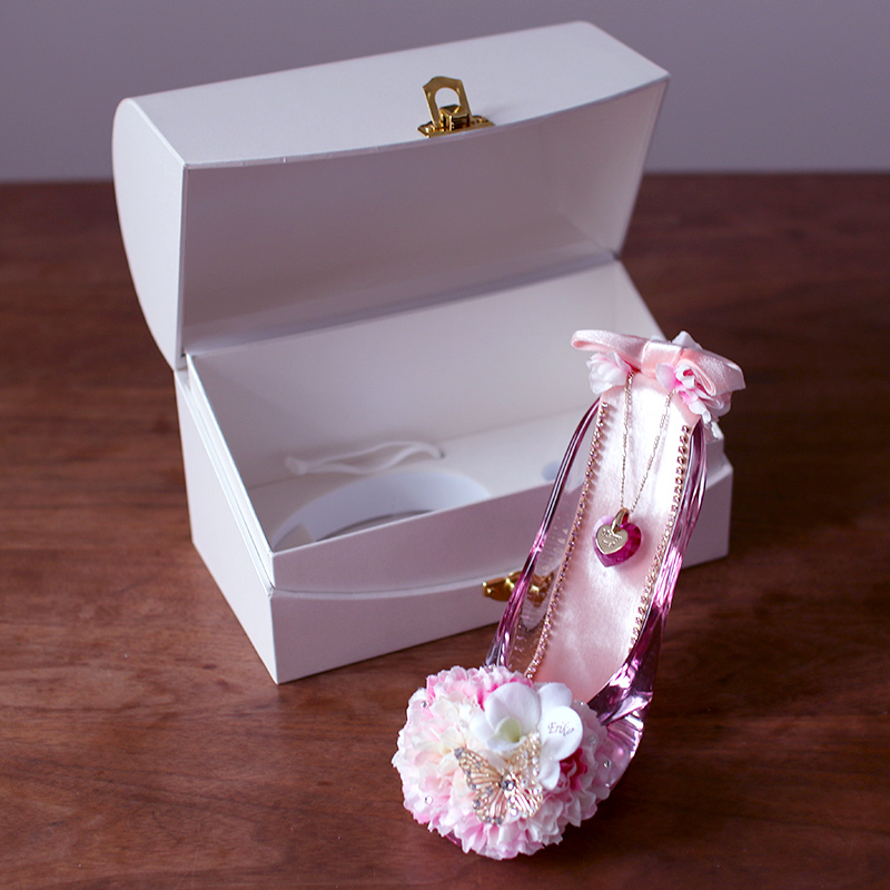プロポーズ・シンデレラのガラスの靴 桜ピンク 商品レビュー　口コミ　感想