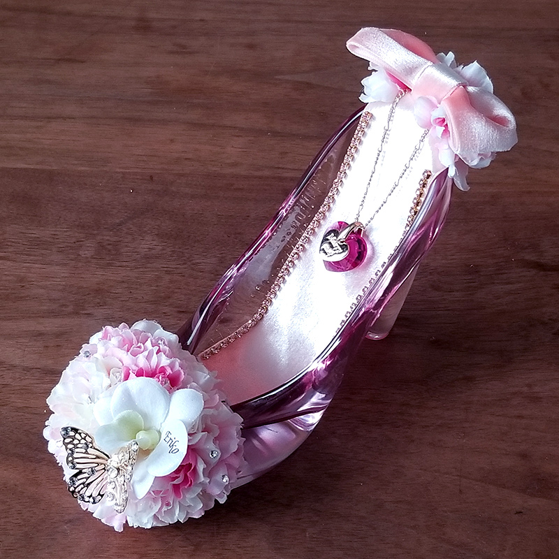 プロポーズ・シンデレラのガラスの靴 桜ピンク 商品レビュー　口コミ　感想