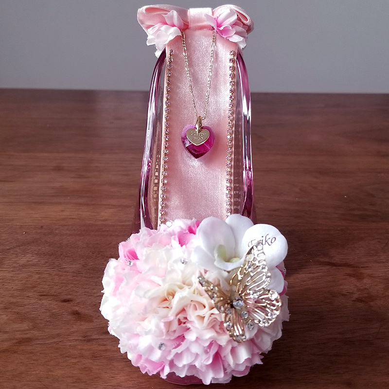 プロポーズ・シンデレラのガラスの靴 桜ピンク 商品レビュー　口コミ　感想