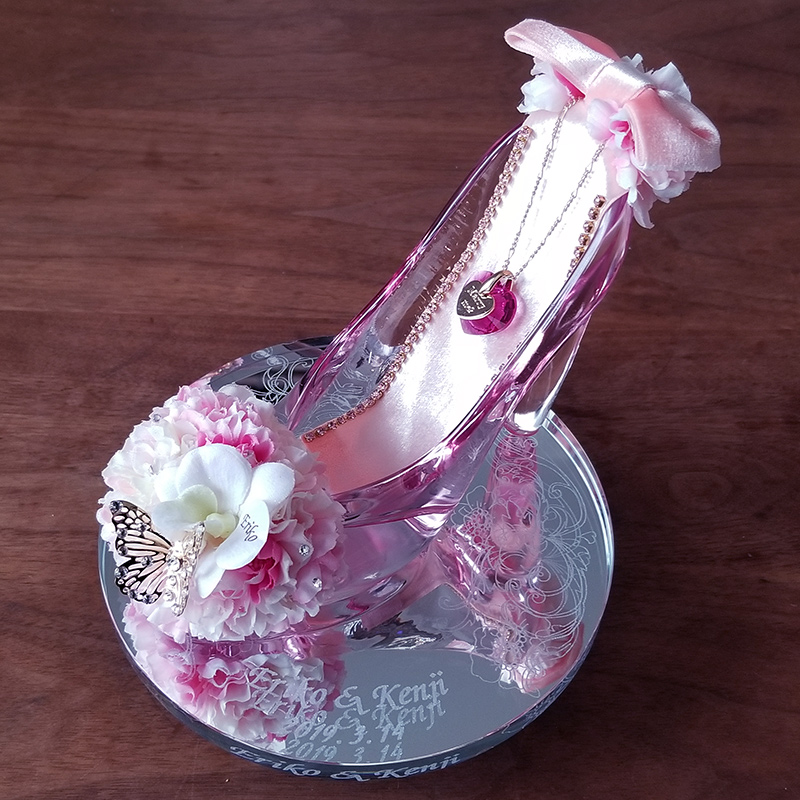 プロポーズ・シンデレラのガラスの靴 桜ピンク 商品レビュー　口コミ　感想