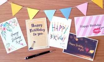 カード Happy Birthday Project