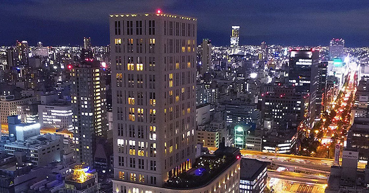 36位｜セント レジス ホテル 大阪　夜景がキレイなホテルランキング